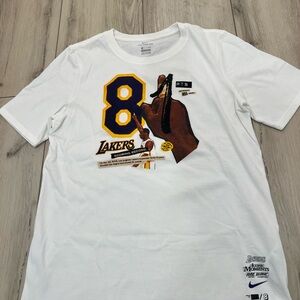 Kids White Kobe Graphic T-Shirt